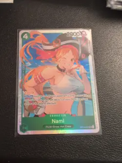 Nami SR OP14-031 The Azure Sea's Seven Foil One Piece TCG - Image 1