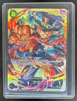 2024 One Piece 500 Years in the Future JP Sabo Secret Rare #OP07-118 - Image 1