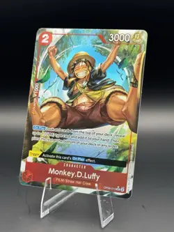 One Piece CCG Monkey.D.Luffy OP06-013 alt art - Image 1