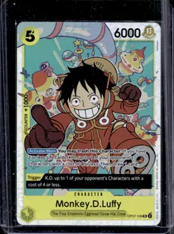 2024 One Piece 500 Years in the Future Monkey.D.Luffy Super Rare #OP07-109 - Image 1