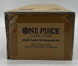 One Piece Card Game English Version 1st Anniversary Set Sealed - Image 1