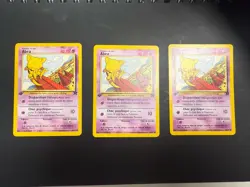 Pokemon Card - French Abra 49/82 1st Edition Team Rocket x1 - Image 1