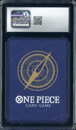 2025 One Piece Promotional Cards OP07 Monkey D. Luffy Super Rare CGC 10 - Image 2