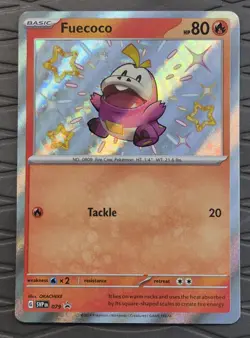 Fuecoco Promo SV: Scarlet & Violet Promo Cards SVP Fire Holofoil 079 2023 NM - Image 1