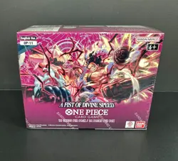 One Piece TCG OP11 A Fist Of Divine Speed Booster Box Sealed English - Image 1