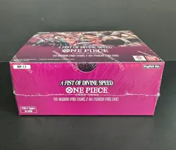 One Piece TCG OP11 A Fist Of Divine Speed Booster Box Sealed English - Image 3