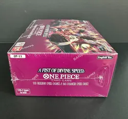 One Piece TCG OP11 A Fist Of Divine Speed Booster Box Sealed English - Image 4