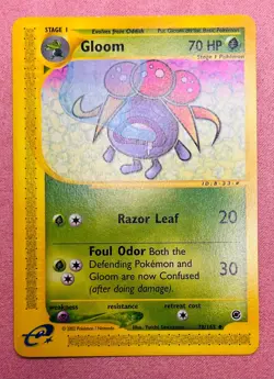 Gloom | 78/165 | Expedition Base Set | 2002 WOTC Vintage Pokemon Card | LP - Image 1