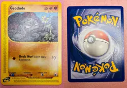Geodude | 110/165 | Expedition Base Set | 2002 WOTC Vintage Pokemon Card | LP - Image 3