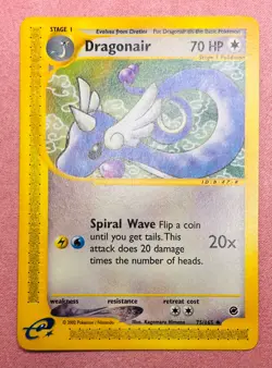 Dragonair 75/165 | Expedition Base Set | 2002 WOTC Vintage Pokemon Card | LP/NM - Image 1