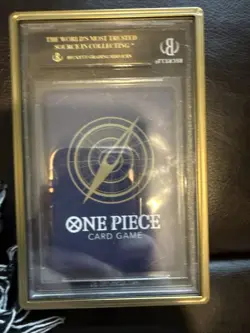 BGS 10 Black Label Luffy OP07-073 Promo One Piece Bandai Card Games Fest 25-26 - Image 2