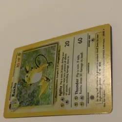 Pokemon TCG Raichu 14/102 Base Set Holo Rare 80 HP Thunder Card 1999 - Image 5
