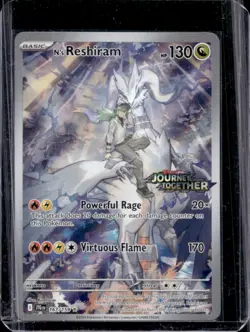 2025 Pokemon Journey Together N's Reshiram Promo Cards #167/159 - Image 1
