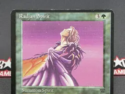 MTG Radjan Spirit- Signed Christopher Rush -Legends Magic the Gathering Card - Image 3