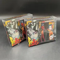 Lot of (2) Krome Shi Mega Chromium Trading Cards Booster Box Sealed - Image 1