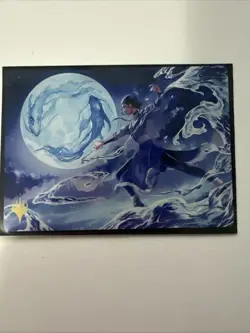 MTG Waterbender's Ascension Art Card 6/54 Avatar Art Series *GOLD STAMP* NM - Image 1