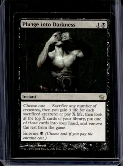 2004 Magic MTG Fifth Dawn Plunge into Darkness #57 - Image 1