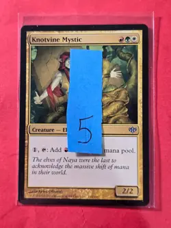 2009 Magic The Gathering Conflux #114 Knotvine Mystic, UC, NF, cd5 - Image 3
