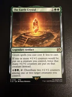 The Earth Crystal 184 MTG Final Fantasy Rare NM English Nonfoil - Image 1