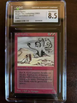 Rock Hydra - Beta ~CGC 8.5~ Magic The Gathering MTG - Image 1