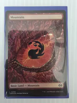 MTG Mountain Tarkir: Dragonstorm 0290 Dragon Eye Basic Land Non- Foil - Image 1