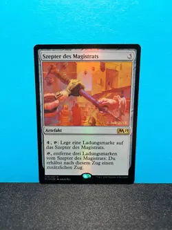 FOIL Szepter des Magistrats / Magistrate's Scepter - MTG Magic - Image 1