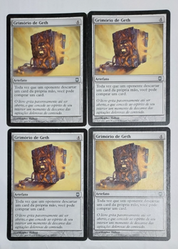 Geth’s Grimoire x4 Playset | Darksteel | Portuguese | LP+ | MTG | Discard Engine - Image 1