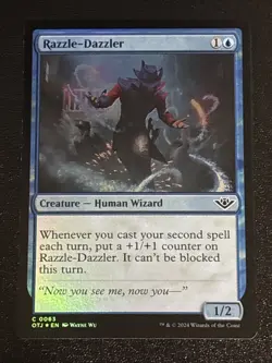 MTG Outlaws of Thunder Junction Razzle-Dazzler Foil 0063 NM - Image 1