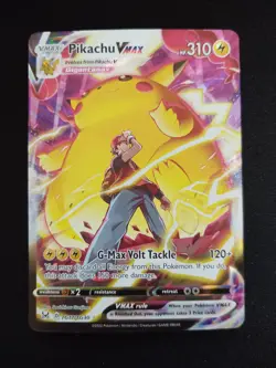Pokemon Pikachu VMAX TG17 English Sword & Shield Lost Origin NM - Image 1