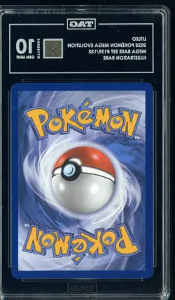 2025 Pokemon Mega Evolution Base Set #139/132 Litleo Illustration Rare TAG 10 - Image 2