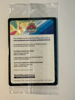 Pikachu 190 2024 World Championships SVP Black Star Promo Pokemon TCG Sealed - Image 2