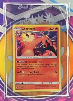 🔥Pokemon Charizard Sun & Moon 3/70 Trading Card Regular Finish English👍📈 - Image 3