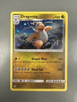 Pokemon TCG Sun & Moon Dragonite 96/149 Cosmos Holo Promo - Image 1