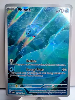 Pokemon TCG: Phione #175/167 SV Twilight Masquerade Illustration Rare - Image 1