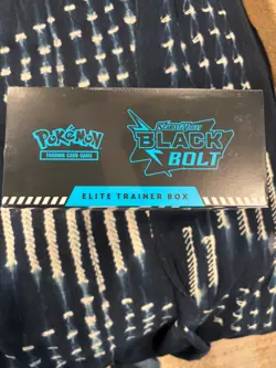 POKEMON TCG: Scarlet & Violet Black Bolt Elite Trainer Box, Sealed Box is Worn - Image 4