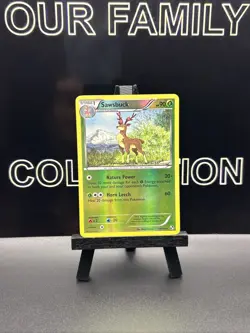 Sawsbuck 14/114 Black & White Reverse Holo Pokemon Card - Image 1