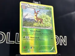 Sawsbuck 14/114 Black & White Reverse Holo Pokemon Card - Image 4