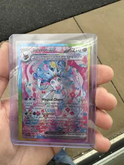 Pokemon Sylveon EX TCG Card Sir 156/131 Prismatic Evolutions NM Condition - Image 1