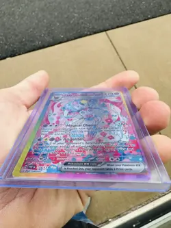 Pokemon Sylveon EX TCG Card Sir 156/131 Prismatic Evolutions NM Condition - Image 2