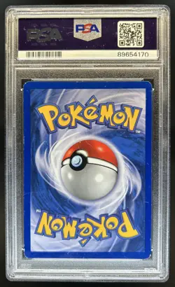1999 Pokemon Unlimited Blastoise Rare Holo Error Rated Rookie #2/102 PSA 6 - Image 2