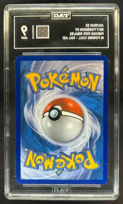 2017 Pokemon XY Mega Powers Collection FA Jolteon EX Promo #28a/83 TAG 9 MINT - Image 2