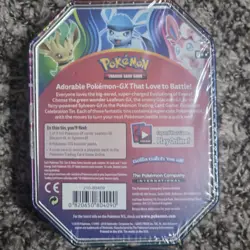 2018 Pokemon TCG Evolution Celebration Tin Glaceon GX Sealed 4 Packs - Image 2