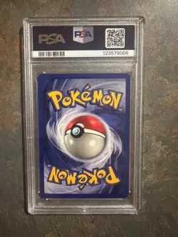1999 POKEMON GAME SHADOWLESS #10 MEWTWO-HOLO PSA 7 - Image 2