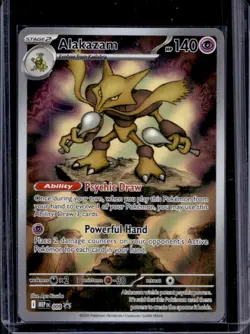2025 Pokemon MEP Black Star Promos Alakazam #009 - Image 1