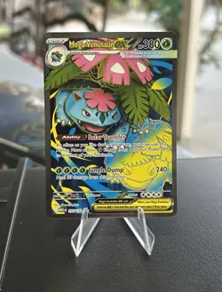 Pokemon TCG Mega Venusaur EX 155/132 Secret Rare Holo NM Pack Fresh - Image 1