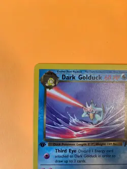 Dark Golduck 37/82 | Team Rocket First Edition | Pokemon TCG Common NM / LP - Image 2