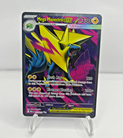 Mega Manectric EX 158/132 Ultra Rare Pokemon TCG Mega Evolutions NM - Image 1