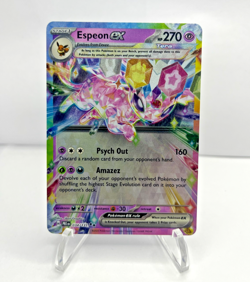 Espeon ex 034/131 Prismatic Evolutions Double Rare Pokemon TCG NM/M - Image 1