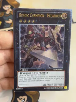 Heroic Champion - Excalibur Ultimate Rare 1st Edition REDU-EN041 YuGiOh! VLP - Image 2