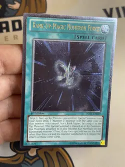 JOTL-EN059 Rank-Up-Magic Numeron Force Ultimate Rare 1st Edition YuGiOh! NM - Image 2